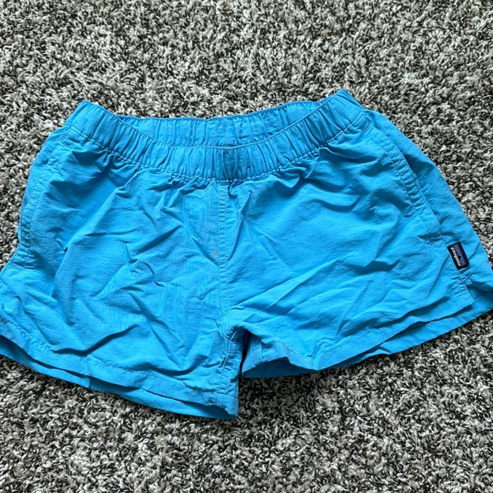 Patagonia blue small shorts